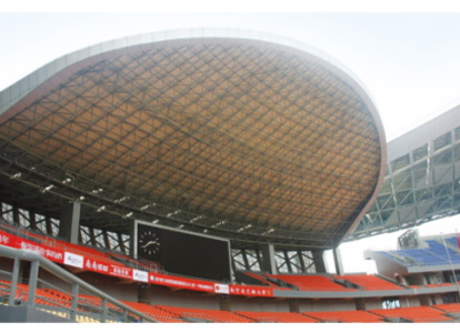 珲春体育看台案例